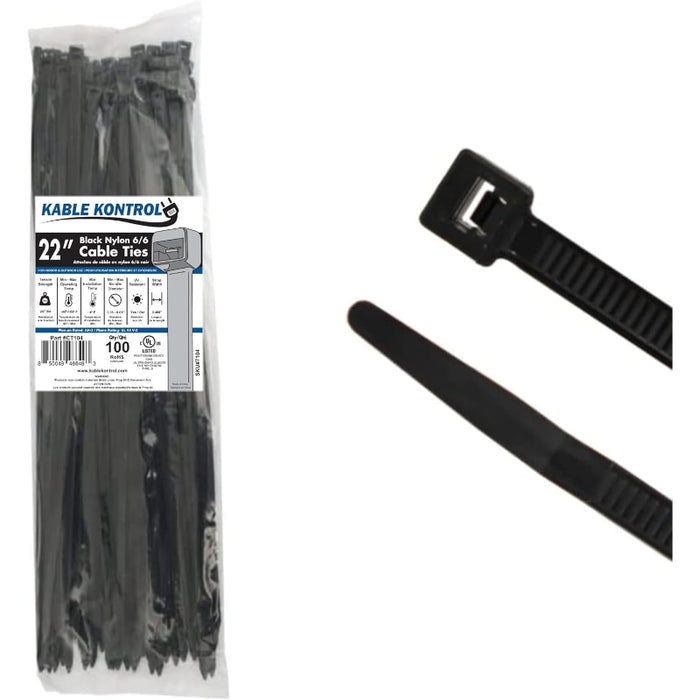 Black Cable Ties - UV Resistant