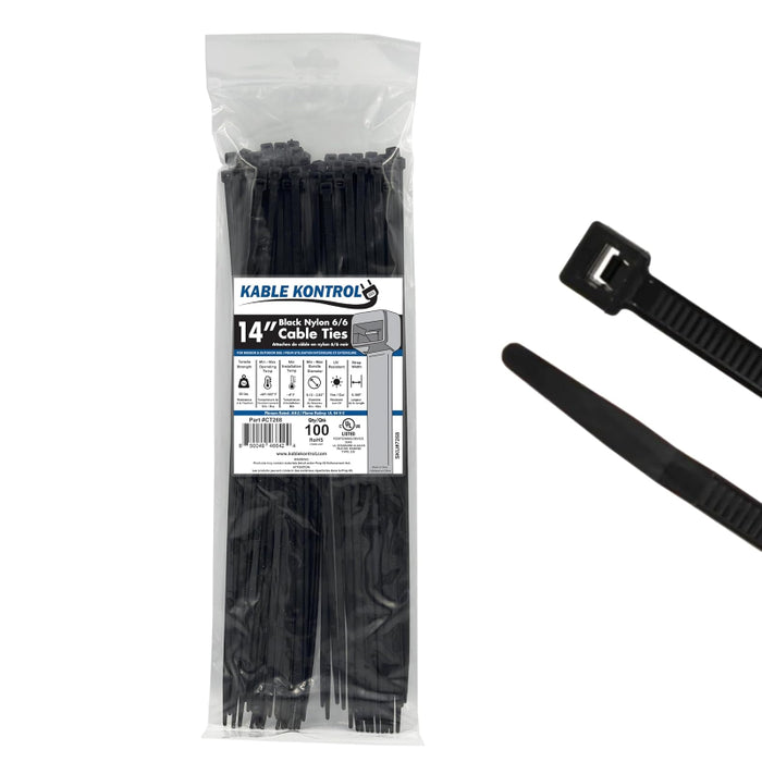 Black Cable Ties - UV Resistant