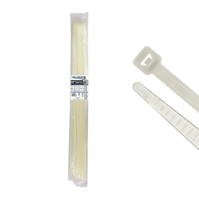 Natural Clear Nylon Zip Ties