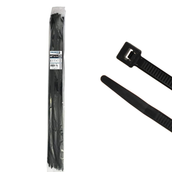 Black Cable Ties - UV Resistant