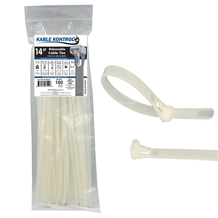 Releasable Reusable Zip Ties