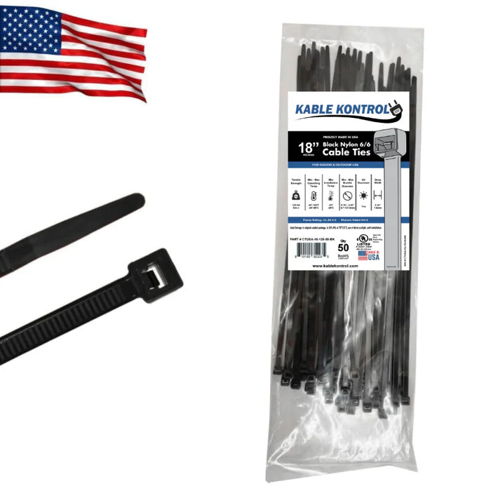 Made In USA Cable Zip Ties