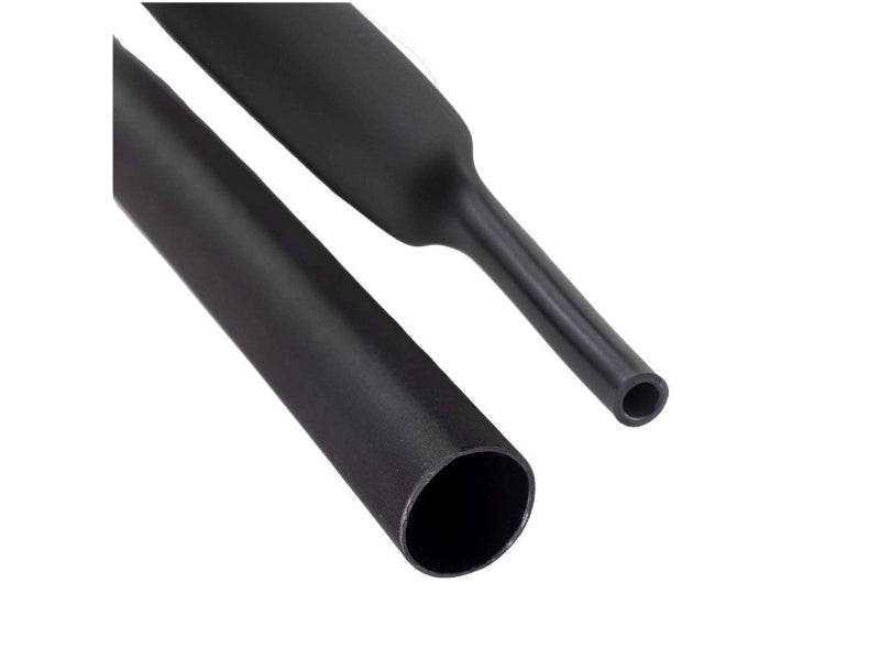 4:1 - Single Wall Polyolefin - Heat Shrink Tubing - Black