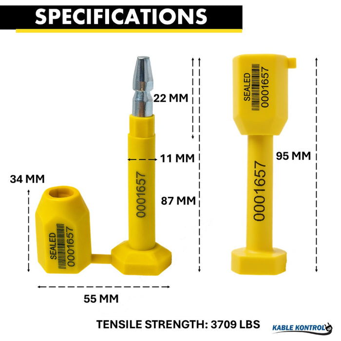 High Security Bolt Seal