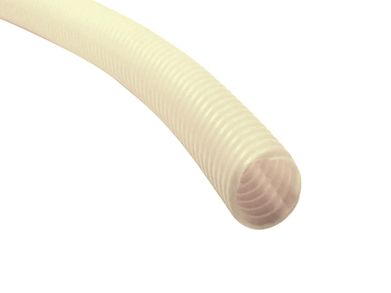 Beige split wire loom tubing per foot