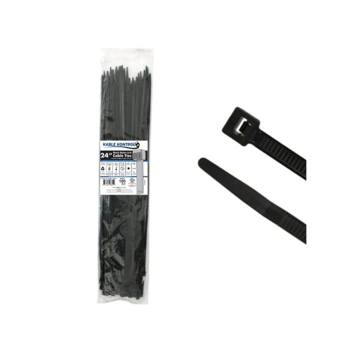 Black Cable Ties - UV Resistant