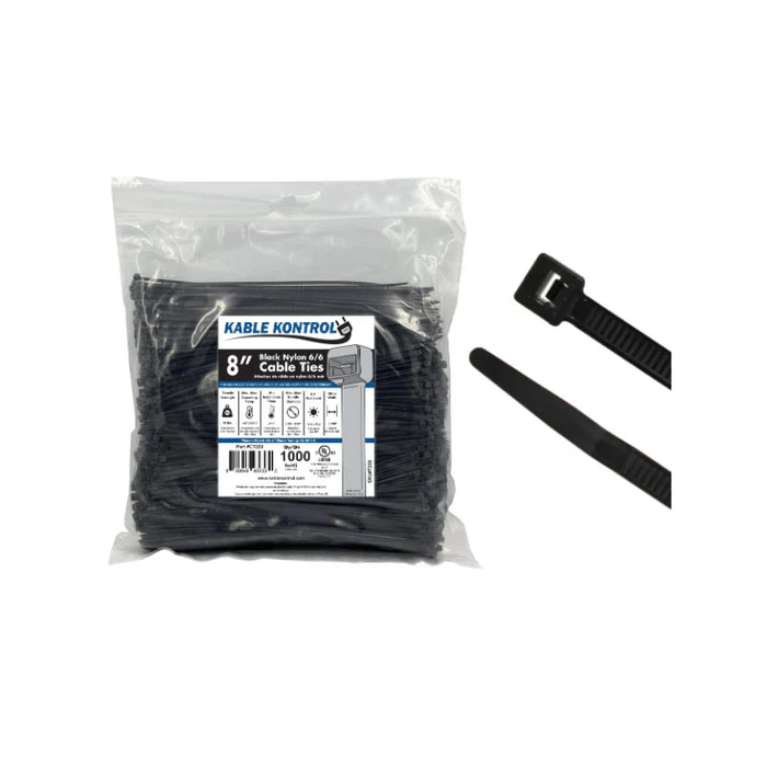 Black Cable Ties - UV Resistant