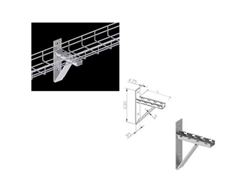 Cable Tray Cantilever Wall Mount Brackets