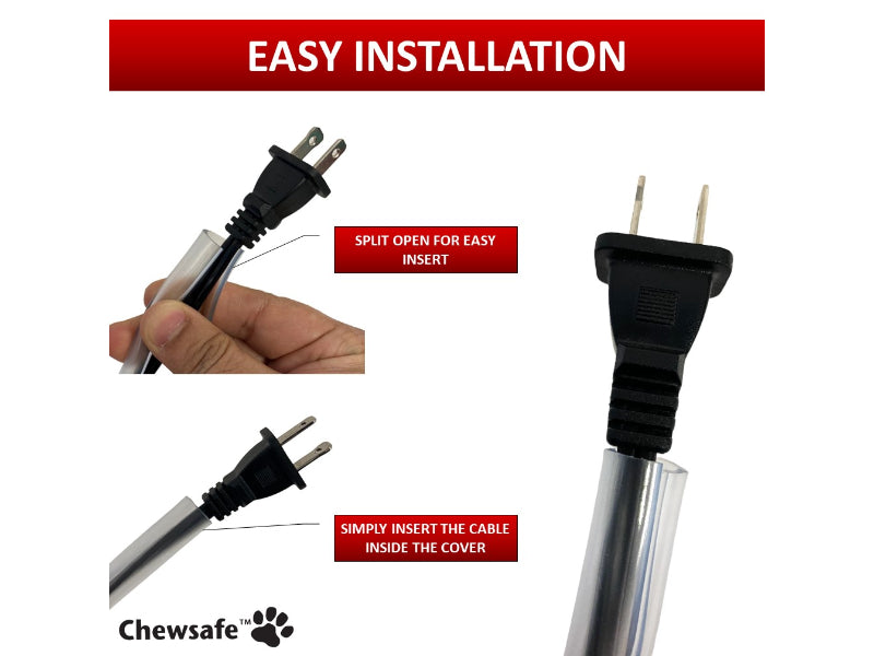 Chewsafe® Pet Resistant Cord Protector