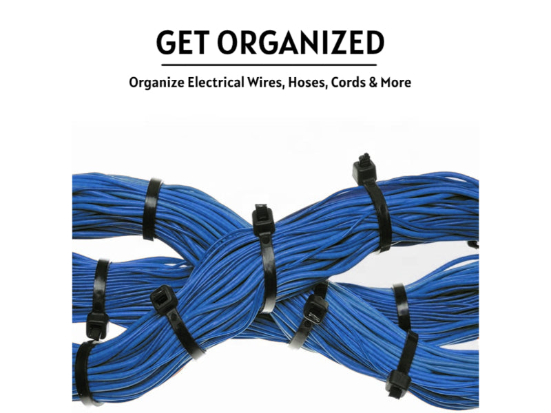 Black Cable Ties - UV Resistant