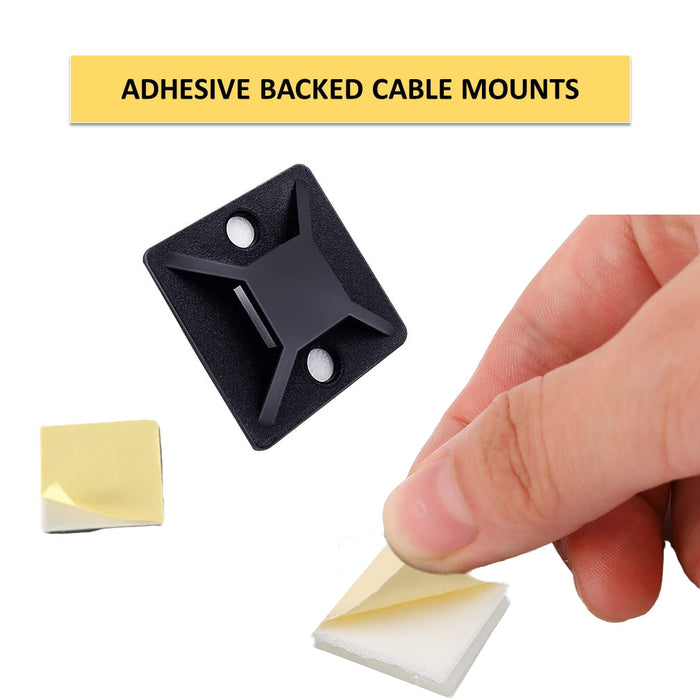 Adhesive Cable Tie Mounts