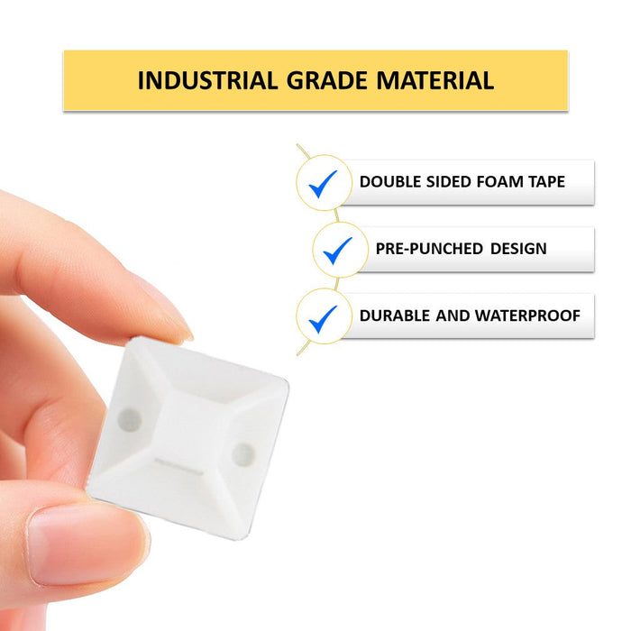 Adhesive Cable Tie Mounts