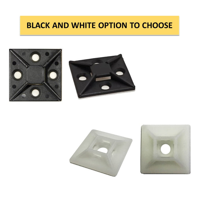 Adhesive Cable Tie Mounts