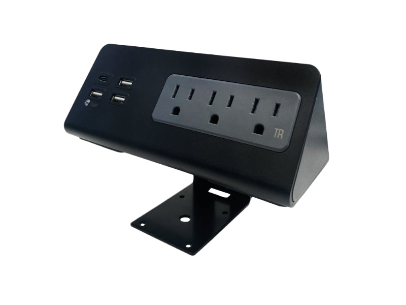 Desktop & Bedside Power Strip with USB C Port