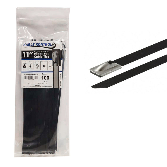 Plastic Coated Stainless Steel Cable Ties