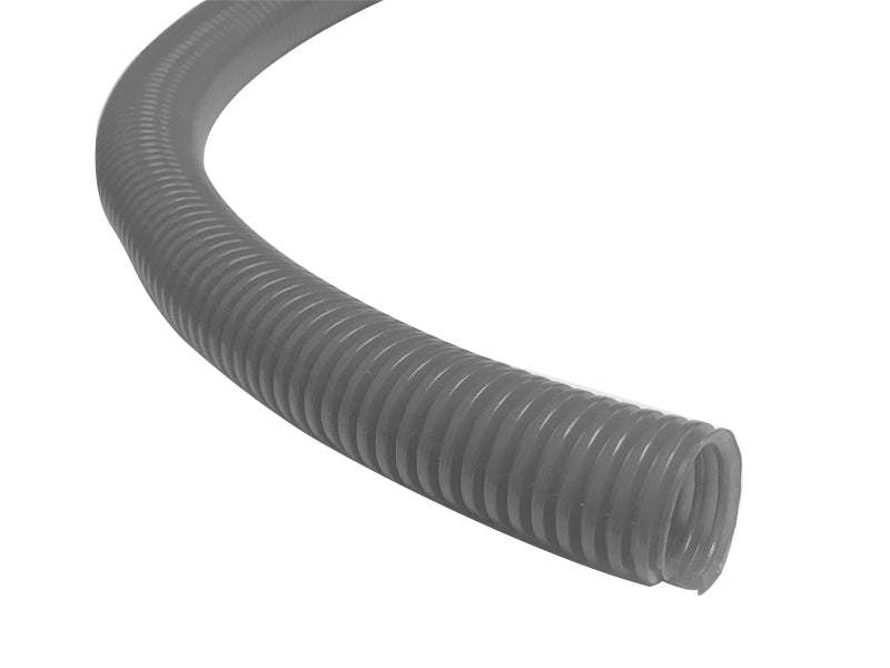 Gray split wire loom tubing per foot