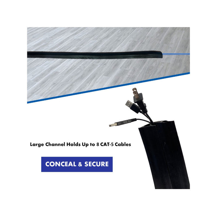Rubber Duct Floor Cord Cover