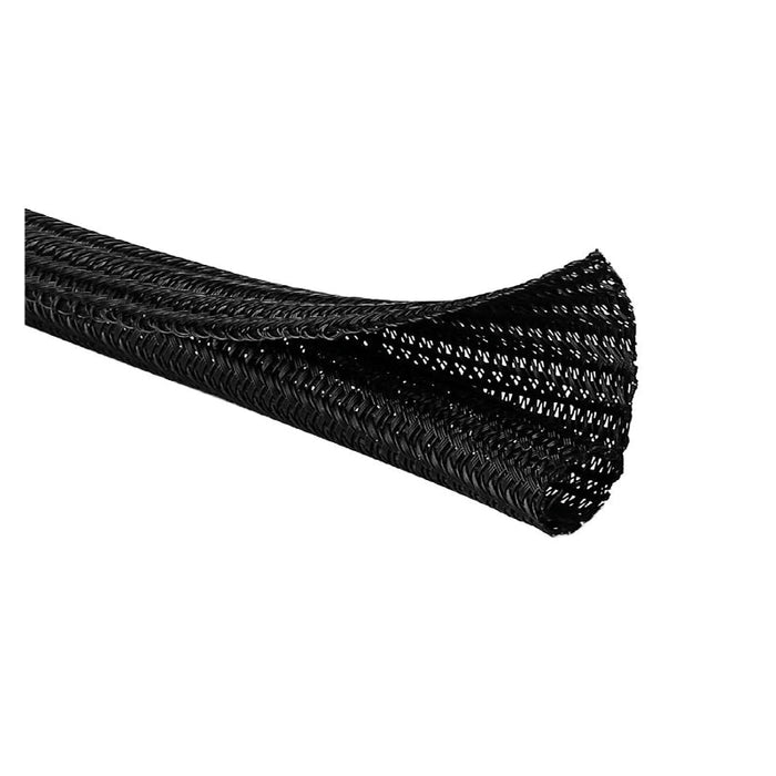 Wrap Around Braided Sleeving - 1/2" Inside Diameter - 100' Length