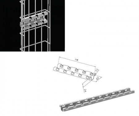 Vertical Slotted Tray Holder