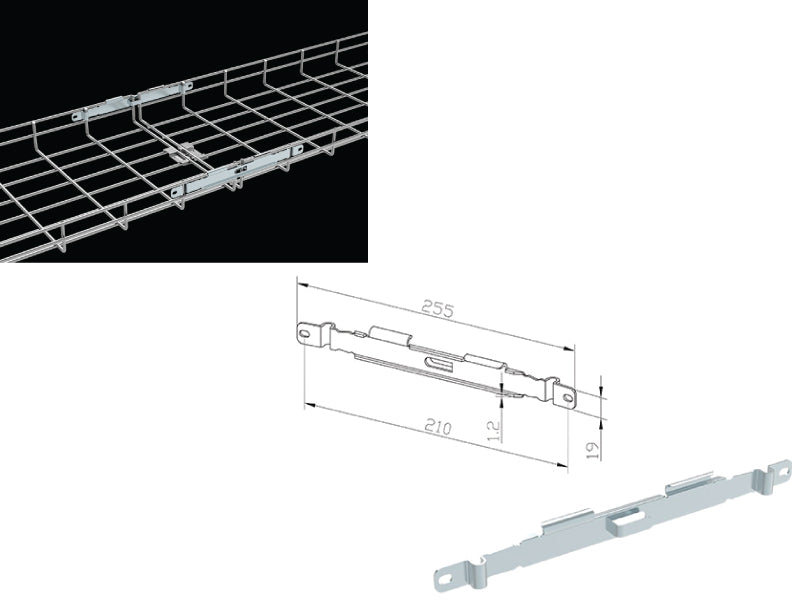 Cable Tray Fast Fix Splice