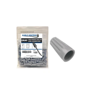 wnut-71-gy-100-kable-kontrol-wire-connectors-cable-caps-non-winged-gray