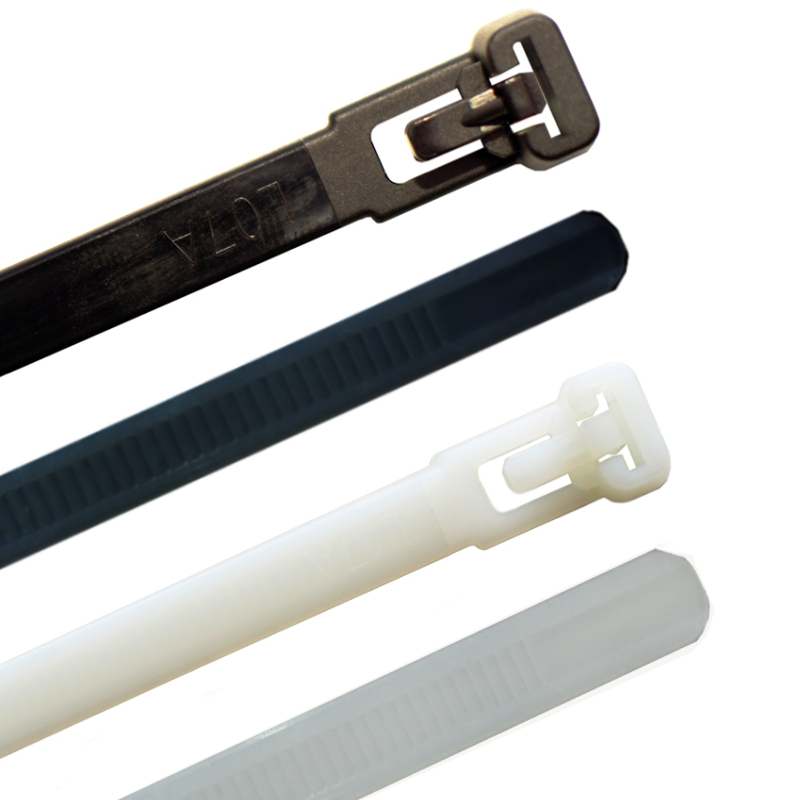 Image of Releasable reusable cable ties